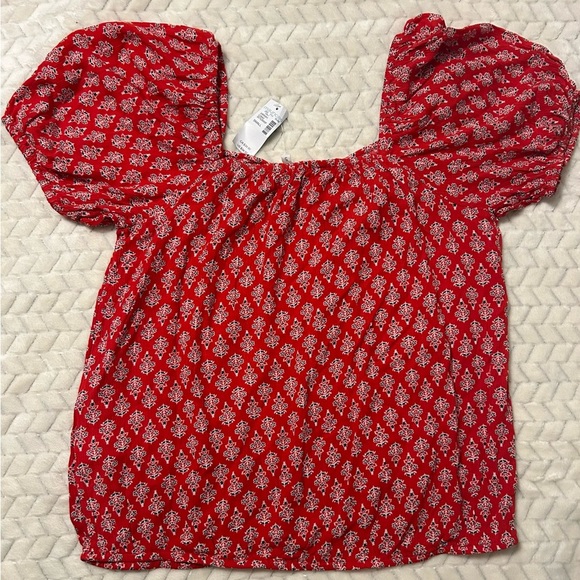 Maurice’s Medallion Bubble Hem Blouse Size Small - Picture 4 of 4